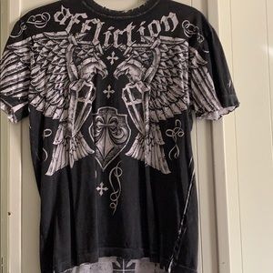 Men’s reversible Affliction T-shirt